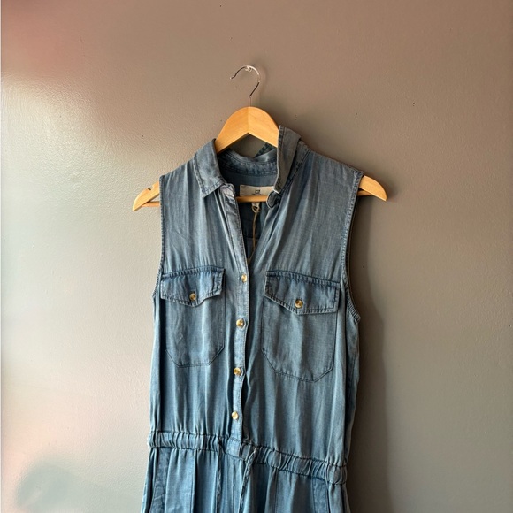 Thread Supply Denim Jumpsuit - Picture 2 of 8